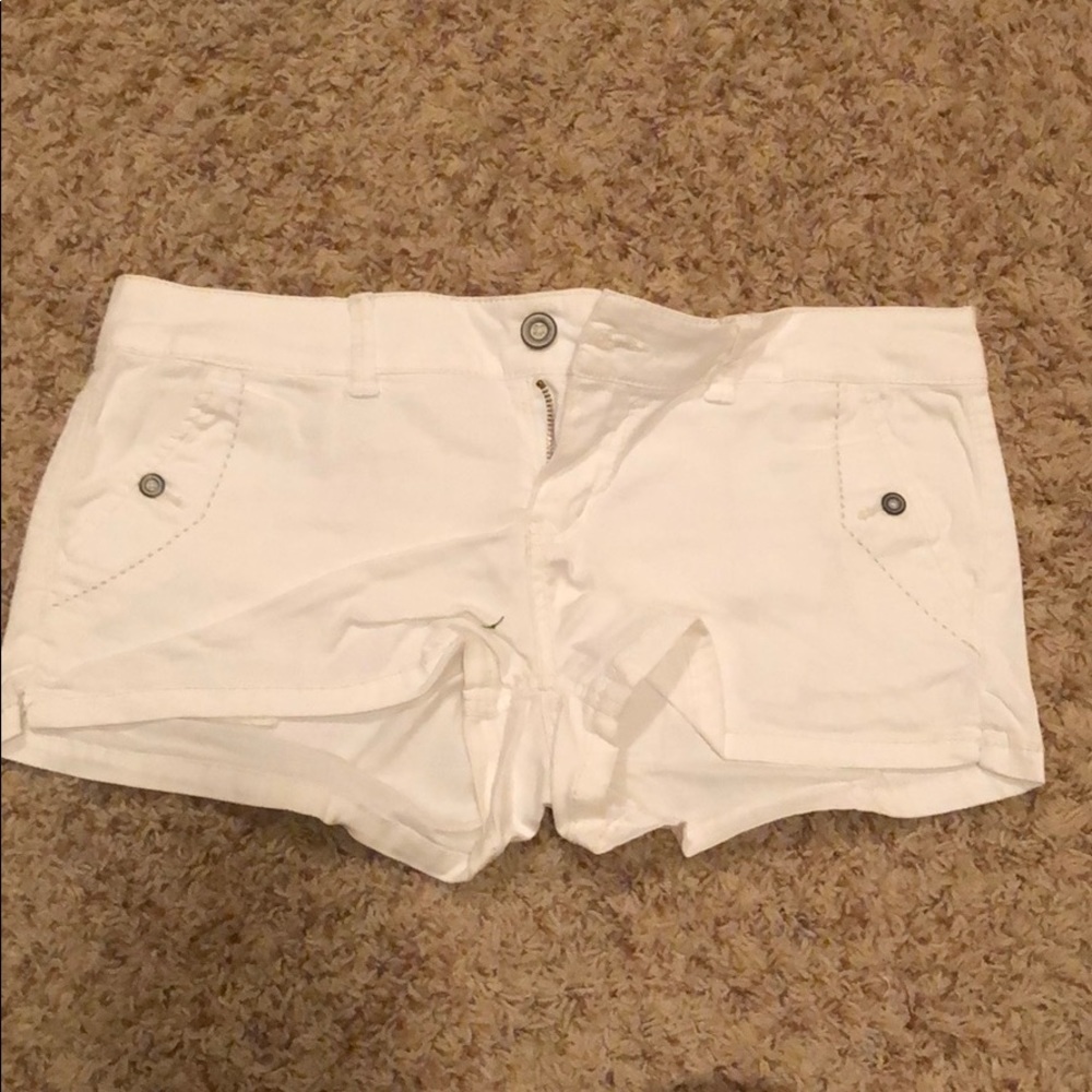 White Shorts